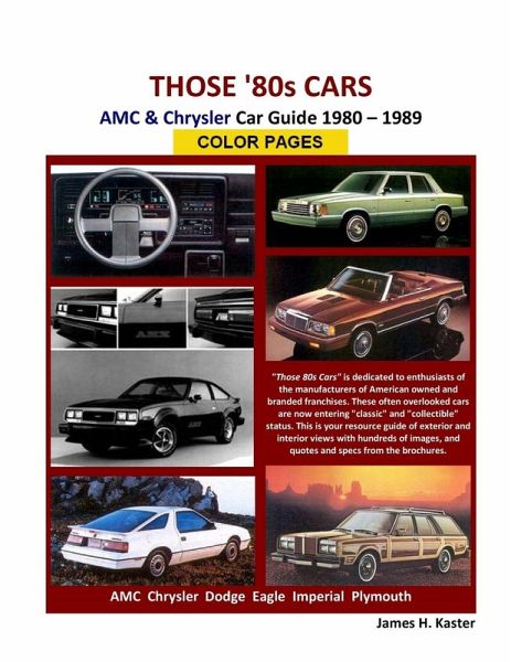 Those 80s Cars - AMC & Chrysler Those 80s Cars - AMC & Chrysler