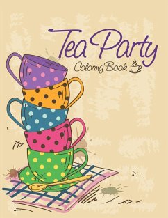 Cover Tea Party Coloring Book