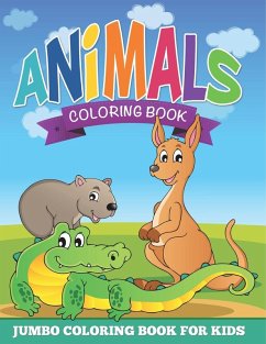 Cover Animal Coloring Pages (Jumbo Coloring Book for Kids)