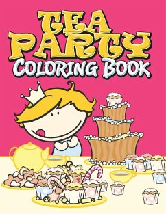 Cover Tea Party Coloring Book