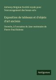 Exposition de tableaux et d'objets d'art anciens
