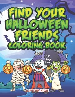Find Your Halloween Friends Coloring Book - Jupiter Kids