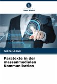Paratexte in der massenmedialen Kommunikation