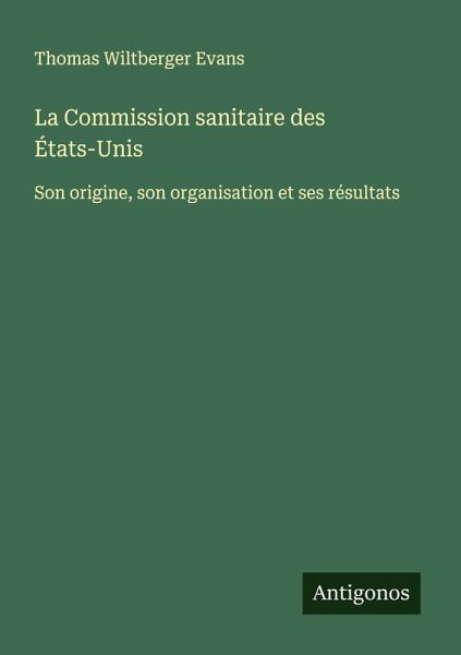 La Commission sanitaire des États-Unis