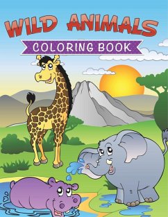 Cover Wild Animals Coloring Book