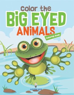 Cover Color the Big Eyed Animals Coloring Book