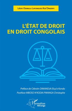 Cover L'État de droit en droit congolais