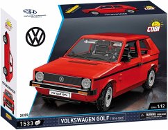 Cover COBI Cars 24359 - Golf 1974-83, MaßStab 1:12, Bausatz 1533 Klemmbausteine