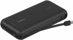 Belkin Powerbank 20.000mAh schw. 30W integr.USB-C Kab. BPB024hqBK