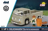 COBI 24618 - Volkswagen T2a Pritschenwagen, Bausatz 1:35, 151 Klemmbausteine COBI 24618 - Volkswagen T2a Pritschenwagen, Bausatz 1:35, 151 Klemmbausteine