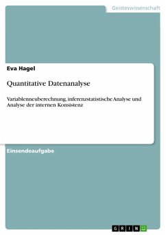 Quantitative Datenanalyse (eBook, PDF) Quantitative Datenanalyse (eBook, PDF)