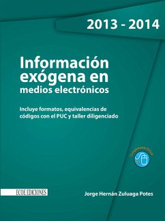 Cover Información exógena en medios electrónicos (eBook, PDF)