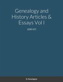 Genealogy And History Articles & Essays (eBook, ePUB)
