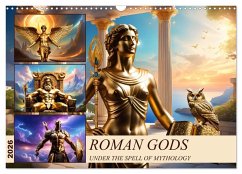 Cover Roman Gods - under the spell of mythology (Wall Calendar 2026 DIN A3 landscape), CALVENDO 12 Month Wall Calendar