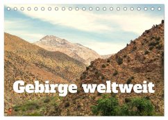 Gebirge weltweit (Tischkalender 2026 DIN A5 quer), CALVENDO Monatskalender Cover Gebirge weltweit (Tischkalender 2026 DIN A5 quer), CALVENDO Monatskalender