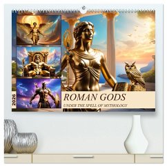 Cover Roman Gods - under the spell of mythology (High Quality Premium Wall Calendar 2026 DIN A2 landscape),CALVENDO 12 Month Wall Calendar