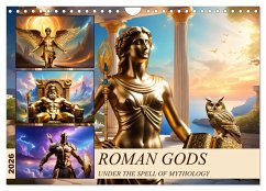 Cover Roman Gods - under the spell of mythology (Wall Calendar 2026 DIN A4 landscape), CALVENDO 12 Month Wall Calendar