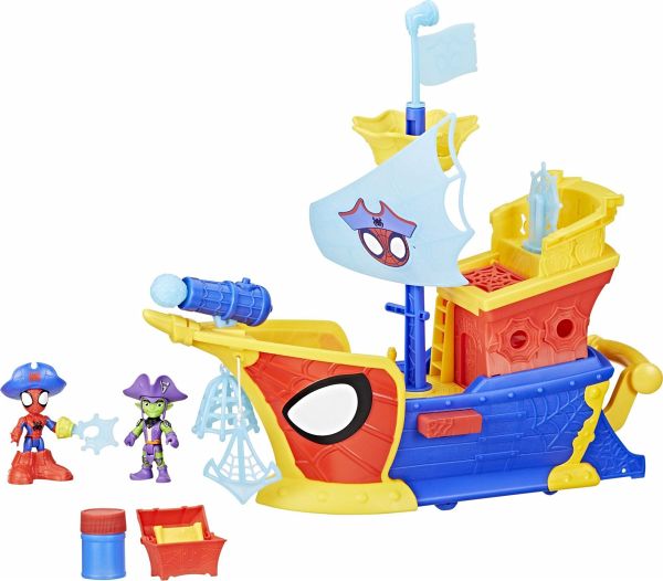 Marvel Water-Webs Ahoi Piratenschiff Mit Seifenblasen Marvel Water-Webs Ahoi Piratenschiff Mit Seifenblasen