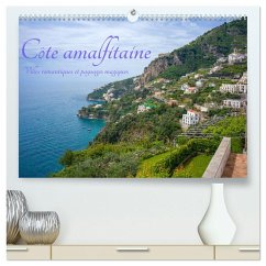 Cover Côte amalfitaine - Villes romantiques et paysages magiques (Calendrier mural 2026 DIN A2 vertical) calendrier de bureau