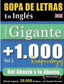 SOPA DE LETRAS EN INGLÉS FORMATO GIGANTE