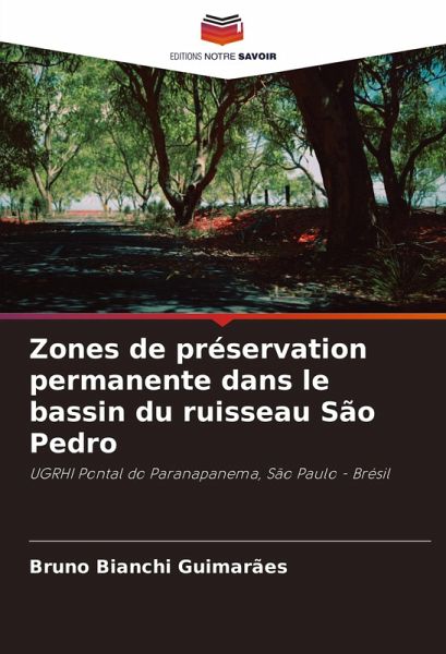 Zones de préservation permanente dans le bassin du ruisseau São Pedro Zones de préservation permanente dans le bassin du ruisseau São Pedro