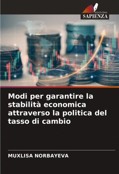 Modi per garantire la stabilità economica attraverso la politica del tasso di cambio - NORBAYEVA, Muxlisa
