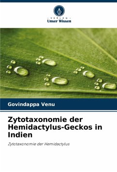 Cover Zytotaxonomie der Hemidactylus-Geckos in Indien