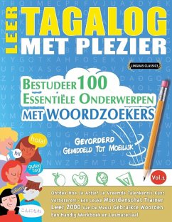 Cover LEER TAGALOG MET PLEZIER - GEVORDERD