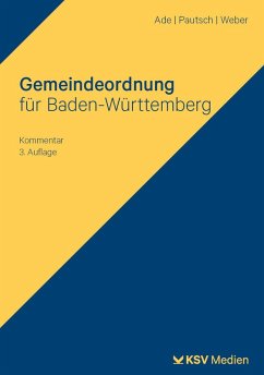 Cover Gemeindeordnung für Baden-Württemberg