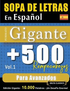 Cover SOPA DE LETRAS EN ESPAÑOL FORMATO GIGANTE