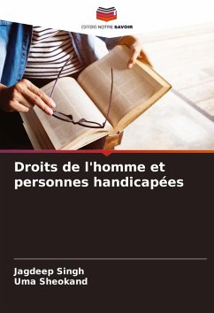 Cover Droits de l'homme et personnes handicapées