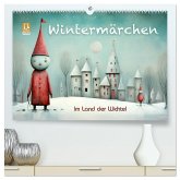 Wintermärchen - Im Land der Wichtel (hochwertiger Premium Wandkalender 2026 DIN A2 quer), Kunstdruck in Hochglanz