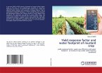 Yield response factor and water footprint of mustard crop