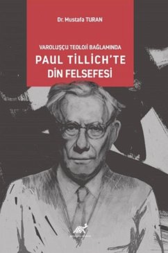 Cover Varolusccu Teoloji Baglaminda Paul Tillichte Din Felsefesi