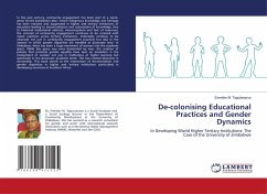 De-colonising Educational Practices and Gender Dynamics - Tagutanazvo, Emelder M.