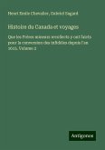 Histoire du Canada et voyages Histoire du Canada et voyages