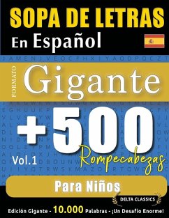 Cover SOPA DE LETRAS EN ESPAÑOL FORMATO GIGANTE