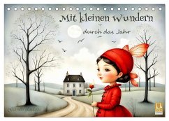 Cover Mit kleinen Wundern durch das Jahr (Tischkalender 2026 DIN A5 quer), CALVENDO Monatskalender
