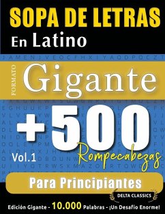 Cover SOPA DE LETRAS EN LATINO FORMATO GIGANTE