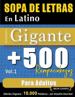 Cover SOPA DE LETRAS EN LATINO FORMATO GIGANTE