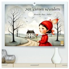 Cover Mit kleinen Wundern durch das Jahr (hochwertiger Premium Wandkalender 2026 DIN A2 quer), Kunstdruck in Hochglanz