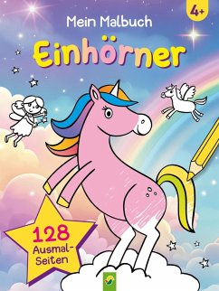 Cover Mein Malbuch Einhörner