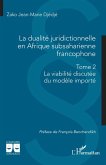 La dualité juridictionnelle en Afrique subsaharienne francophone La dualité juridictionnelle en Afrique subsaharienne francophone
