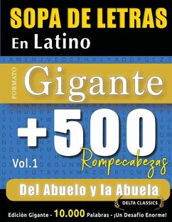 Cover SOPA DE LETRAS EN LATINO FORMATO GIGANTE