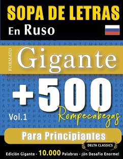 Cover SOPA DE LETRAS EN RUSO FORMATO GIGANTE