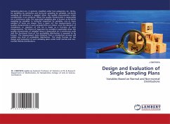 Design and Evaluation of Single Sampling Plans - SINTHIYA, J