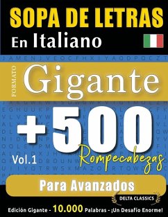 Cover SOPA DE LETRAS EN ITALIANO FORMATO GIGANTE