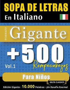 Cover SOPA DE LETRAS EN ITALIANO FORMATO GIGANTE