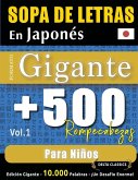 SOPA DE LETRAS EN JAPONÉS FORMATO GIGANTE