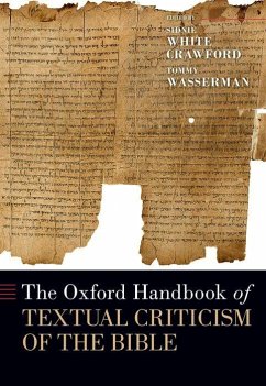 Cover The Oxford Handbook of Textual Criticism of the Bible